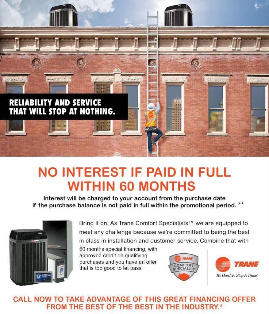 Trane Financing Offer